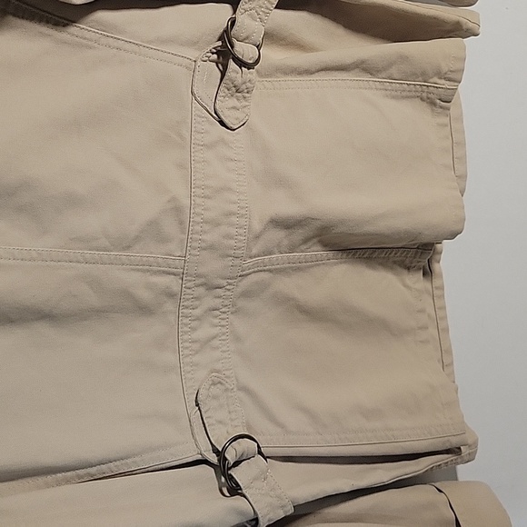 JONES NEW YORK SPORT S Beige safari pockets cinched waist Jacket‎ - Picture 6 of 8